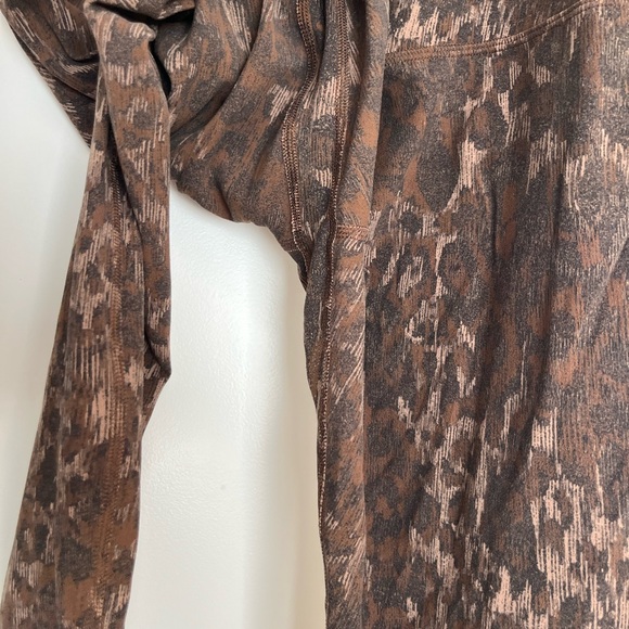 Lululemon Align High-Rise Pant 28” Lined Truleopard MAX Brown Multi size 6 - Picture 6 of 11
